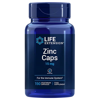 Life Extension Zinc 15 mg 150 caps - Vitamins & Supplements Life Extension Zinc 15 mg 150 caps - Vitamins & Supplements