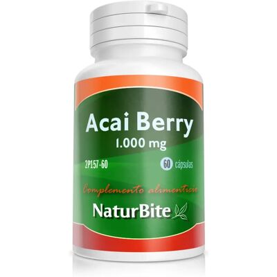 Naturbite Acai Berry 1000 mg - Supplements Naturbite Acai Berry 1000 mg - Supplements