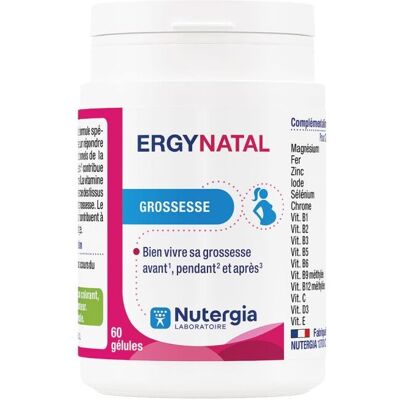Nutergia Ergynatal - Pregnancy Support - 60 Veg Capsules Nutergia Ergynatal - Pregnancy Support - 60 Veg Capsules