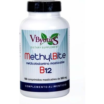 Vbyotics Methylbite Methylcobalamin B12 Supplement - 180 Tablets Vbyotics Methylbite Methylcobalamin B12 Supplement - 180 Tablets
