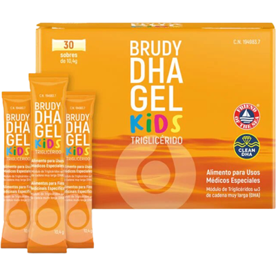 Brudy Lab Brudy DHA Gel Kids - Brain-Boosting Omega-3 Orange Flavoured Gel Sticks Brudy Lab Brudy DHA Gel Kids - Brain-Boosting Omega-3 Orange Flavoured Gel Sticks
