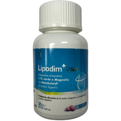 Glauber Pharma Lipodim+ Dna 60 Tablets - Diet Supplement Glauber Pharma Lipodim+ Dna 60 Tablets - Diet Supplement
