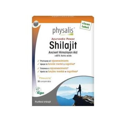 Physalis Shilajit 30 Vegan Comprimidos - Supplements Physalis Shilajit 30 Vegan Comprimidos - Supplements