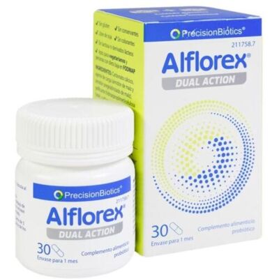 Farmasierra Alflorex Dual Action - Gut & Stress Support Capsules Farmasierra Alflorex Dual Action - Gut & Stress Support Capsules