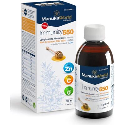 Manuka World Immunity 550+ 250 ml Manuka World Immunity 550+ 250 ml