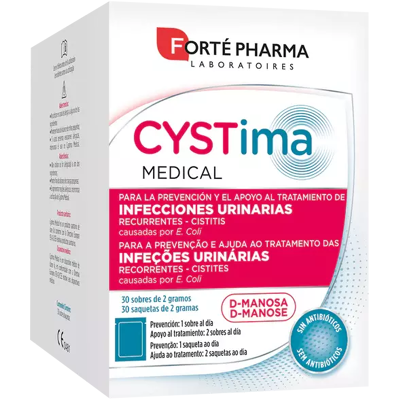 Forté Pharma Cystima Medical Urinary Infection Sachets - Medical Forté Pharma Cystima Medical Urinary Infection Sachets - Medical