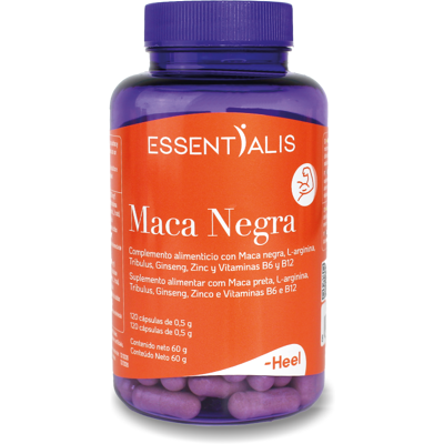 Essentialis Maca Negra - 120 capsules Essentialis Maca Negra - 120 capsules