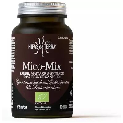 Hifas Da Terra Reishi Mico-Mix - 70 Capsules Hifas Da Terra Reishi Mico-Mix - 70 Capsules