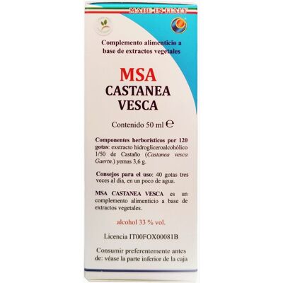 Herboplanet Msa Castanea Vesca - Liquid Extract - Support Legs & Circulation Herboplanet Msa Castanea Vesca - Liquid Extract - Support Legs & Circulation