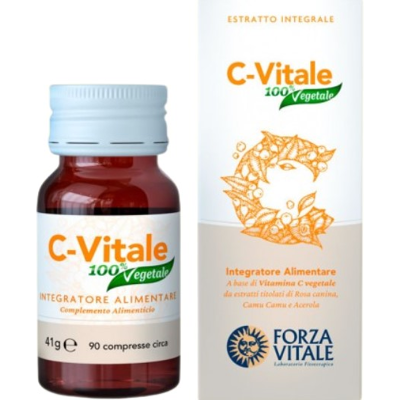 Forza Vitale Italia Srl C Vitamin 90 Tablets - Dietary Supplement Forza Vitale Italia Srl C Vitamin 90 Tablets - Dietary Supplement
