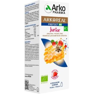 Arkopharma Arkoreal Protect Junior Syrup - Immune Support, Strawberry Flavor Arkopharma Arkoreal Protect Junior Syrup - Immune Support, Strawberry Flavor