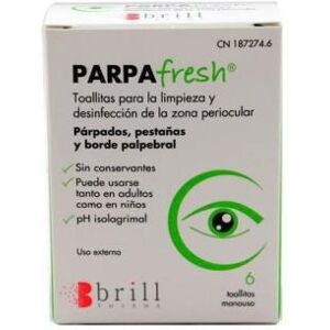 Brill Pharma Hylo Parpafresh Eye Wipes 6 units Brill Pharma Hylo Parpafresh Eye Wipes 6 units