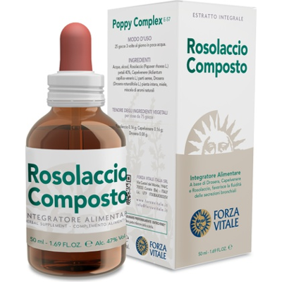 Forza Vitale Rosolaccio Compound Extract - Support for Respiratory Health Forza Vitale Rosolaccio Compound Extract - Support for Respiratory Health