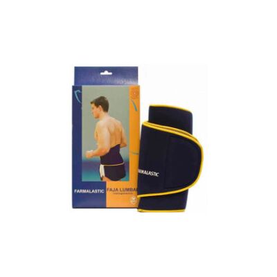 Farmalastic Lumbar Support Neoprene Belt - Support for Back Pain Relief Farmalastic Lumbar Support Neoprene Belt - Support for Back Pain Relief