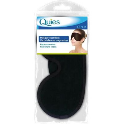 Quies Relaxation Mask - Black - Eye Care Quies Relaxation Mask - Black - Eye Care