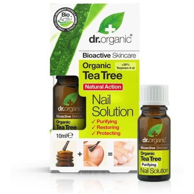 Dr Organic Bioactive Organic Tea Tree Nail Solution - Nail Care Dr Organic Bioactive Organic Tea Tree Nail Solution - Nail Care