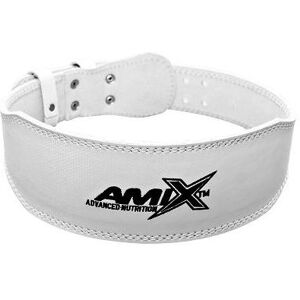 Amix Nutrition Leather White Weightlifting Belt - Weightlifting belt Amix Nutrition Leather White Weightlifting Belt - Weightlifting belt