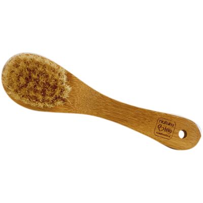 NaturaBIO Cosmetics Bamboo Facial Brush - Deep Cleansing, Eco-friendly, Natural NaturaBIO Cosmetics Bamboo Facial Brush - Deep Cleansing, Eco-friendly, Natural