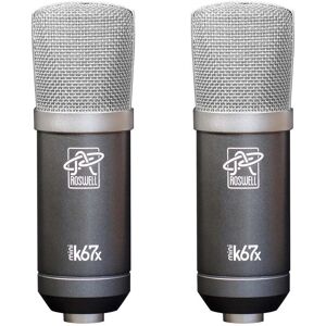 Roswell Pro Audio Mini K67x Matched Pair Large-Diaphragm Condenser Microphones (Set of 2) Roswell Pro Audio Mini K67x Matched Pair Large-Diaphragm Condenser Microphones (Set of 2)