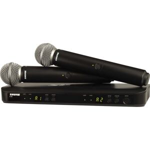 Shure BLX288 - SM58 (K14, 614-638 MHz) Dual Handh. Wireless Set Shure BLX288 - SM58 (K14, 614-638 MHz) Dual Handh. Wireless Set