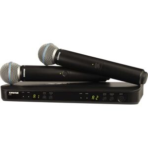 Shure BLX288 - Beta58A (K14, 614-638MHz) Dual Handheld Wireless Set Shure BLX288 - Beta58A (K14, 614-638MHz) Dual Handheld Wireless Set