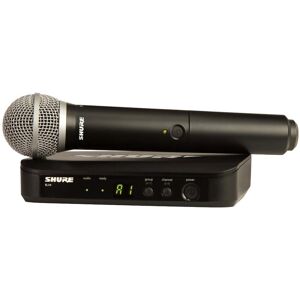 Shure BLX24 - PG58 (M17, 662-686 MHz) Handheld Wireless Microphone Shure BLX24 - PG58 (M17, 662-686 MHz) Handheld Wireless Microphone