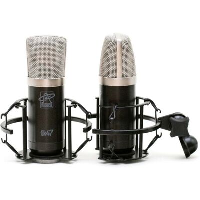 Roswell Pro Audio Mini K47 Matched Pair Large-Diaphragm Condenser Microphones (Set of 2) Roswell Pro Audio Mini K47 Matched Pair Large-Diaphragm Condenser Microphones (Set of 2)