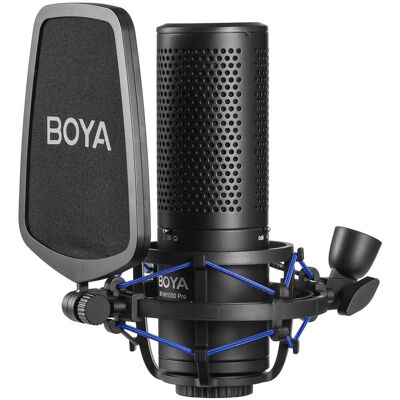 Boya BY-M1000 Pro Large-Diaphragm Condenser Microphone Boya BY-M1000 Pro Large-Diaphragm Condenser Microphone