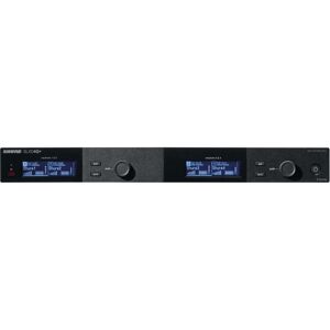 Shure SLXD4QDAN+ K55 4-Channel Receiver with Dante Shure SLXD4QDAN+ K55 4-Channel Receiver with Dante