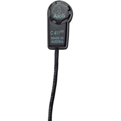 AKG C411PP pick-up microphone for acoustic instruments AKG C411PP pick-up microphone for acoustic instruments