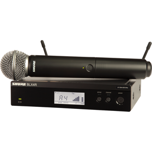 Shure BLX24RE/SM58-K14 (614-638 MHz) Wireless Handheld Set Shure BLX24RE/SM58-K14 (614-638 MHz) Wireless Handheld Set