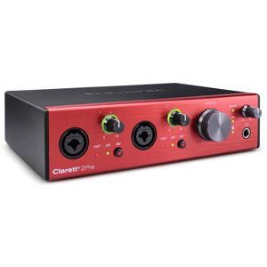 Focusrite Clarett+ 2Pre USB-C Audio Interface Focusrite Clarett+ 2Pre USB-C Audio Interface