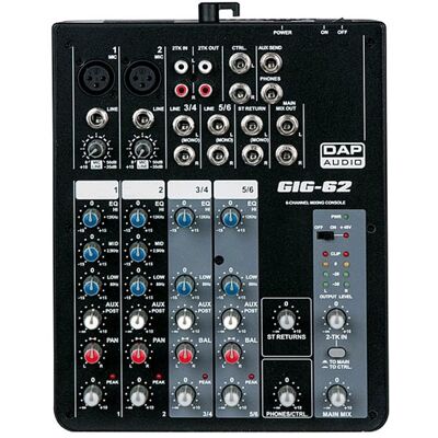 DAP GIG-62 mixer DAP GIG-62 mixer