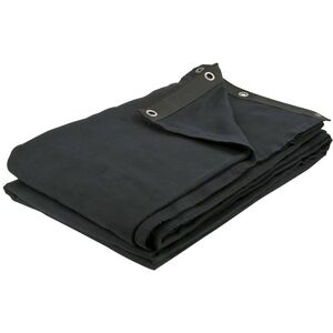 Showtec Dekomolton Backdrop 3 x 4m (Black) Showtec Dekomolton Backdrop 3 x 4m (Black)