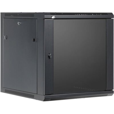 Caymon WPR612R/B 19-inch 12U Double-Door Installation Rack Caymon WPR612R/B 19-inch 12U Double-Door Installation Rack