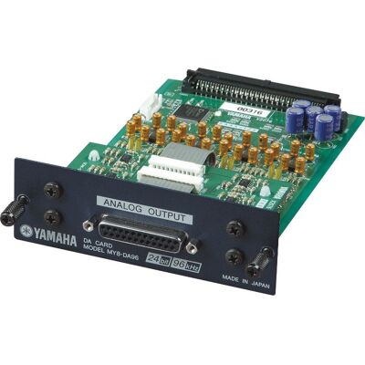 Yamaha MY8DA96 8-channel DA converter D-sub interface card Yamaha MY8DA96 8-channel DA converter D-sub interface card