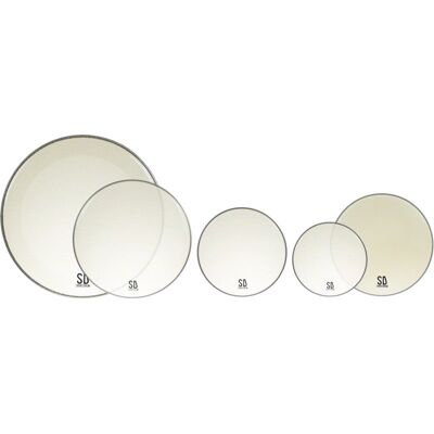 SpareDrum Alverstone Clear Stage Pack drumheads (set of 5) SpareDrum Alverstone Clear Stage Pack drumheads (set of 5)
