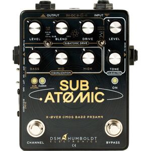 DSM & Humboldt Sub Atomic Preamp/OD bass guitar pre-amplifier DSM & Humboldt Sub Atomic Preamp/OD bass guitar pre-amplifier