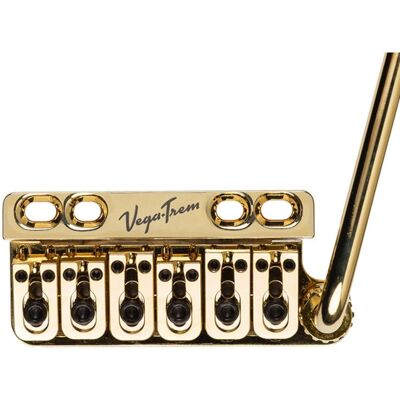 VegaTrem VT1 Special Standard Gold bridge for electric guitar VegaTrem VT1 Special Standard Gold bridge for electric guitar