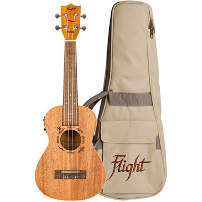 Flight Designer Series DUC323E Electro-Acoustic Concert Ukulele with Gig Bag Flight Designer Series DUC323E Electro-Acoustic Concert Ukulele with Gig Bag