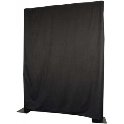 Wentex P&D Curtain MCS 300 g/m² Noir - Heavy Flameproof Fabric Wentex P&D Curtain MCS 300 g/m² Noir - Heavy Flameproof Fabric