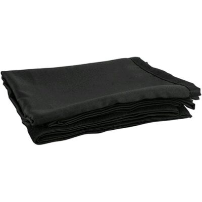 Wentex Black Satin Curtain System - 3x3m, Flame Retardant Wentex Black Satin Curtain System - 3x3m, Flame Retardant