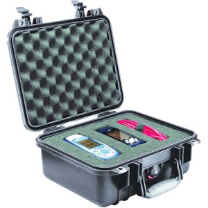 Peli 1400 BKF black case with foam 300 x 225 x 132mm Peli 1400 BKF black case with foam 300 x 225 x 132mm