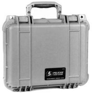 Peli 1400 SVF silver flight case with foam 300 x 225 x 132 mm Peli 1400 SVF silver flight case with foam 300 x 225 x 132 mm