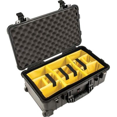 Peli 1514 trolley with dividers, 501 x 279 x 193 mm, black Peli 1514 trolley with dividers, 501 x 279 x 193 mm, black