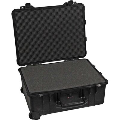 Peli 1560 trolley with foam, 517 x 392 x 229 mm, black Peli 1560 trolley with foam, 517 x 392 x 229 mm, black