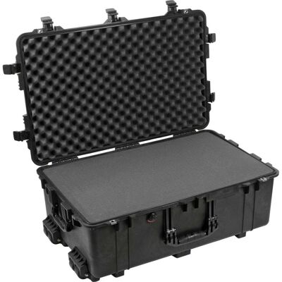 Peli 1650 trolley with foam, 722 x 442 x 270mm, black Peli 1650 trolley with foam, 722 x 442 x 270mm, black
