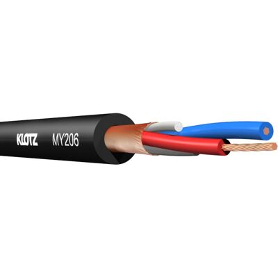 Klotz MY206SW.300 6.15mm Microphone Cable, 300m Roll Klotz MY206SW.300 6.15mm Microphone Cable, 300m Roll