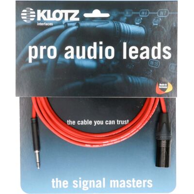 Klotz M4TM3-0750 Bantam to XLR 3p Cable Klotz M4TM3-0750 Bantam to XLR 3p Cable