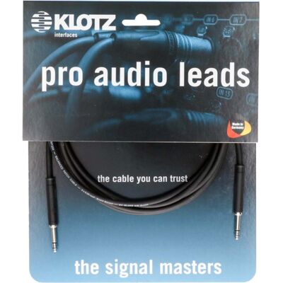 Klotz M4TT1-0300 Cable with Bantam TT plugs 3 metres Klotz M4TT1-0300 Cable with Bantam TT plugs 3 metres